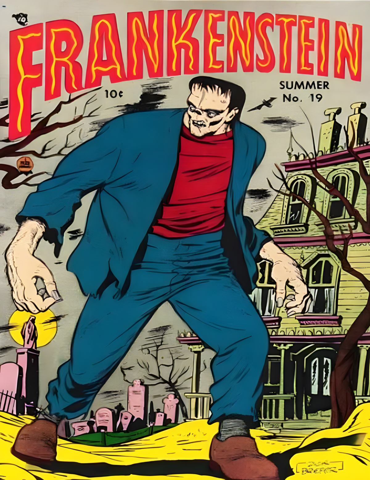 Frankenstein Issues 1-33 (1949-1954) | Prize Comics
