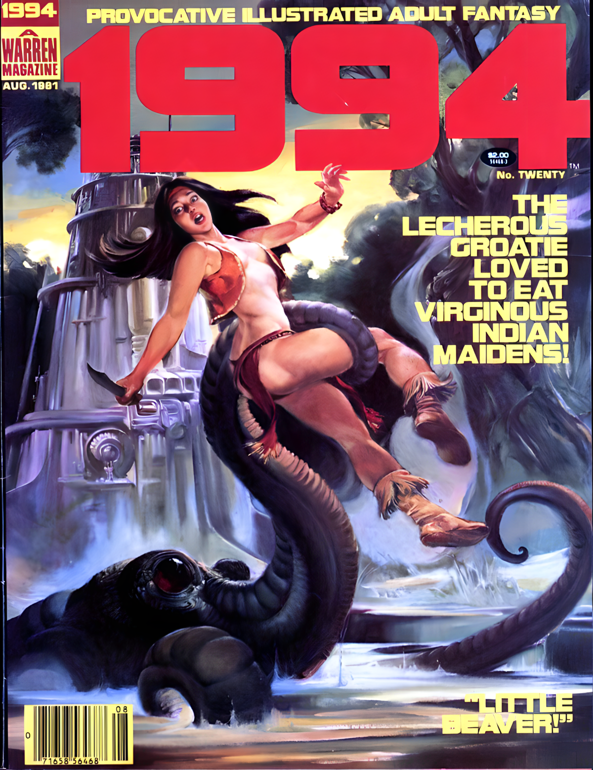 1984 Adult Fantasy Sci-Fi Comics (Re-named 1994) | Issues 1-29 | Warren Publishing