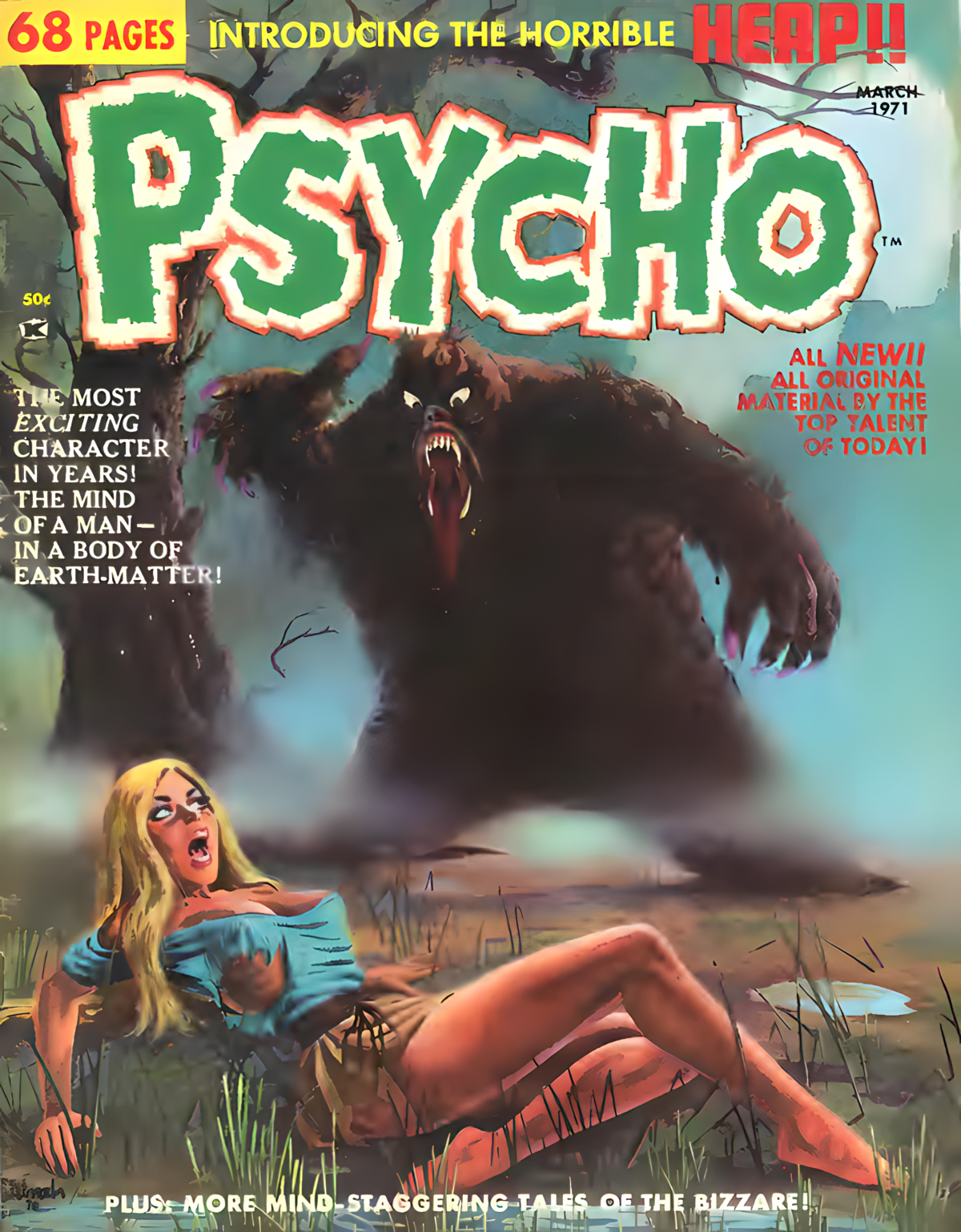 Psycho Horror Comic Magazine Issues 1-24 (1970-1975) | Skywald Publications