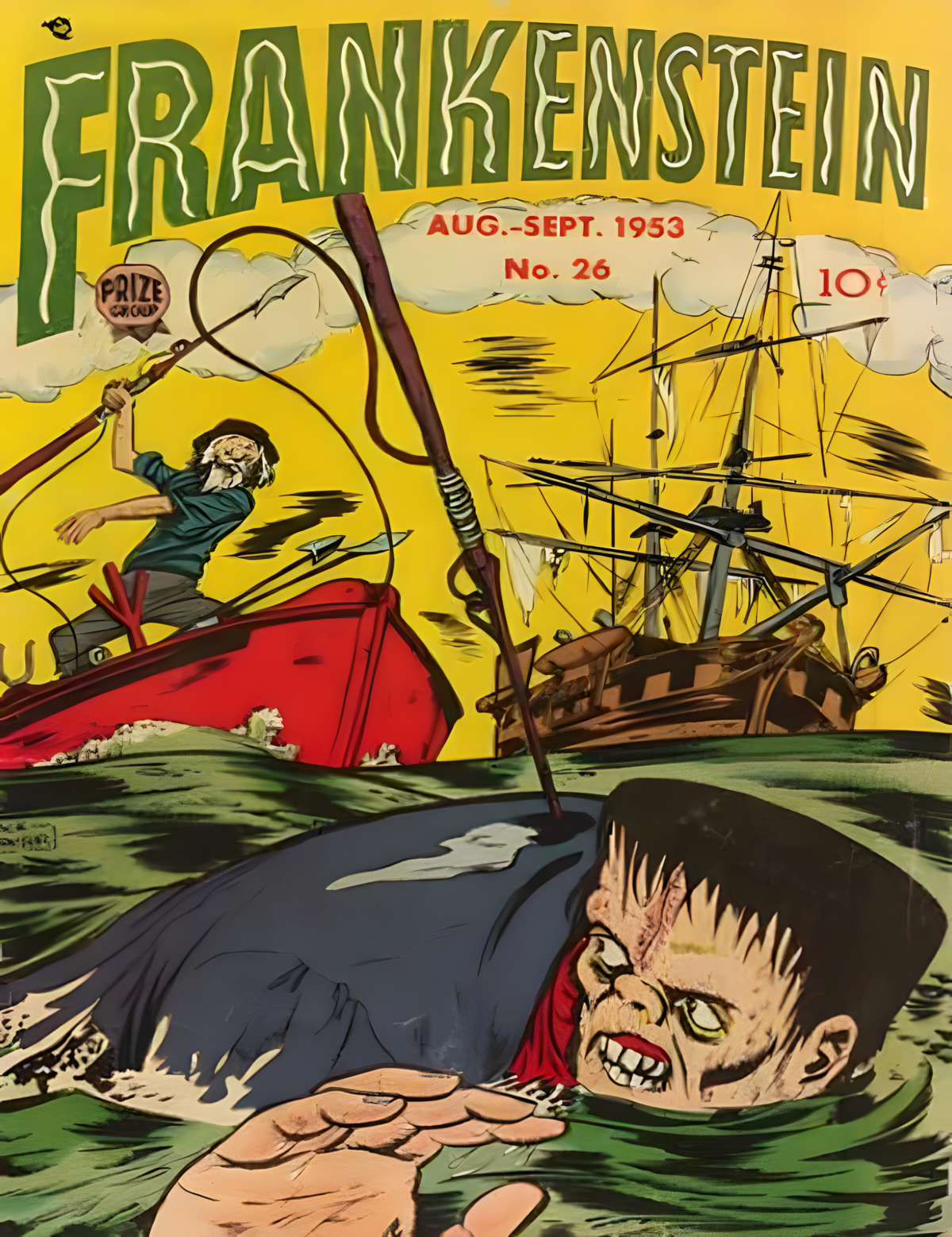Frankenstein Issues 1-33 (1949-1954) | Prize Comics