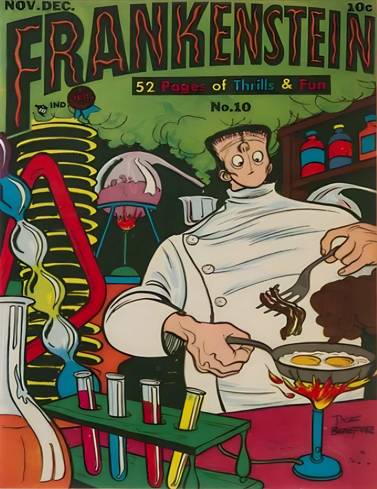 Frankenstein Issues 1-33 (1949-1954) | Prize Comics