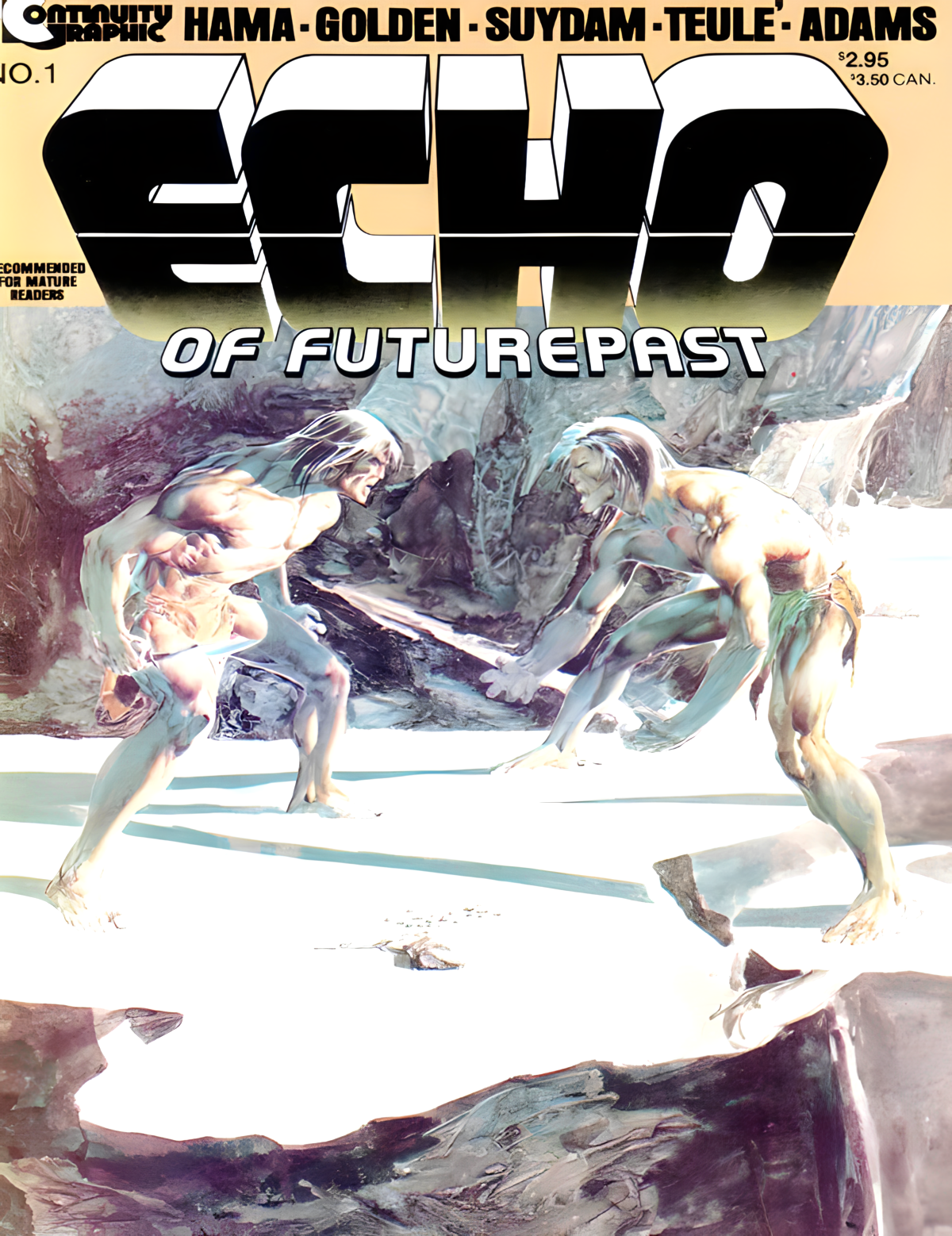 Echo of Futurepast Adult Fantasy Sci-Fi Comics (1984-1986)| Issues 1-9 | Continuity Publishing