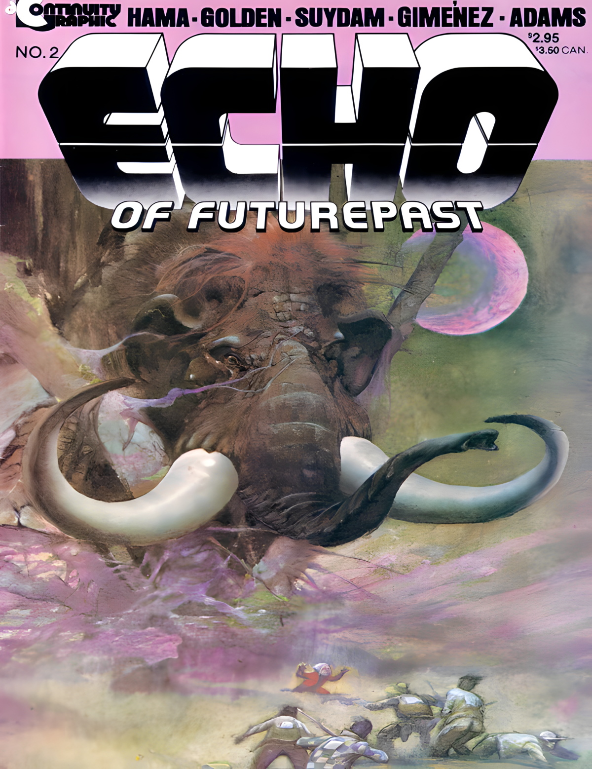 Echo of Futurepast Adult Fantasy Sci-Fi Comics (1984-1986)| Issues 1-9 | Continuity Publishing