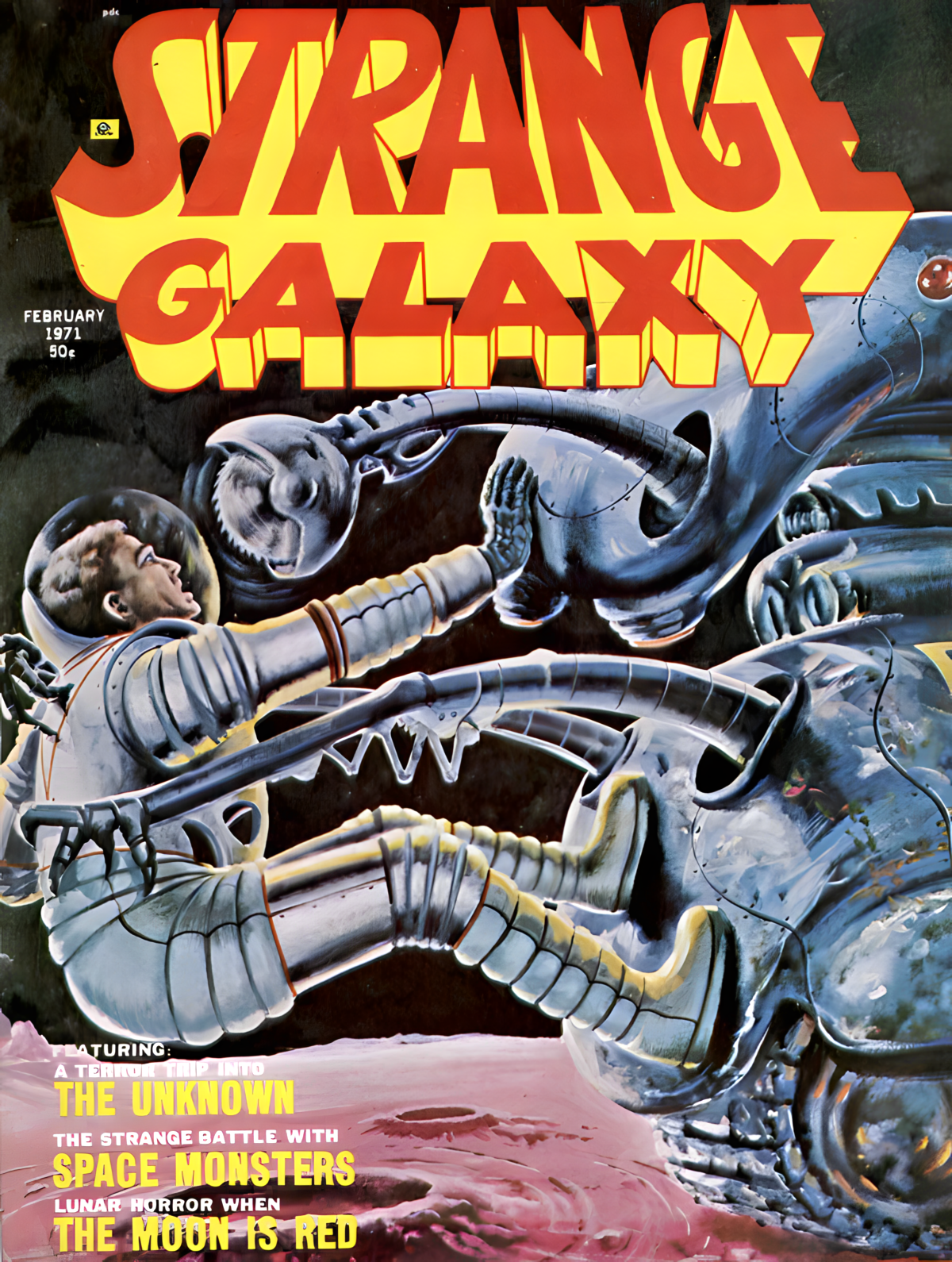 Strange Galaxy Sci-Fi Comics (1971) Issues 1-4 | Eerie Publications