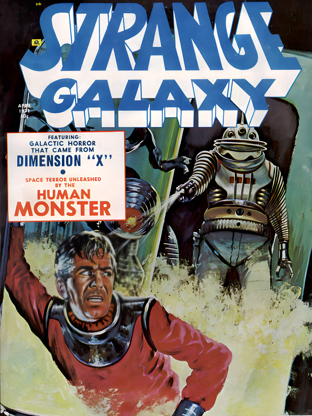 Strange Galaxy Sci-Fi Comics (1971) Issues 1-4 | Eerie Publications