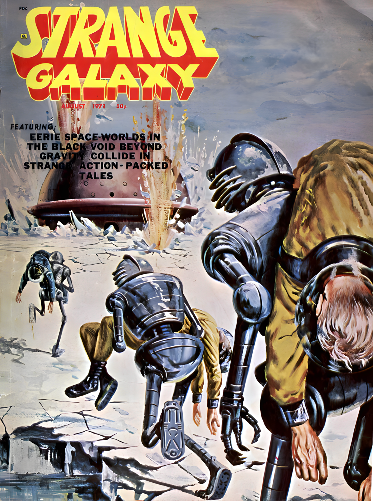 Strange Galaxy Sci-Fi Comics (1971) Issues 1-4 | Eerie Publications