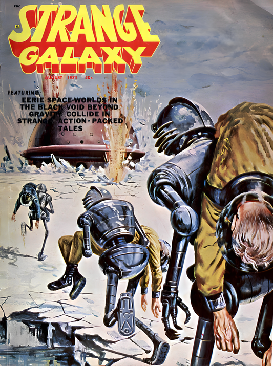 Strange Galaxy Sci-Fi Comics (1971) Issues 1-4 | Eerie Publications