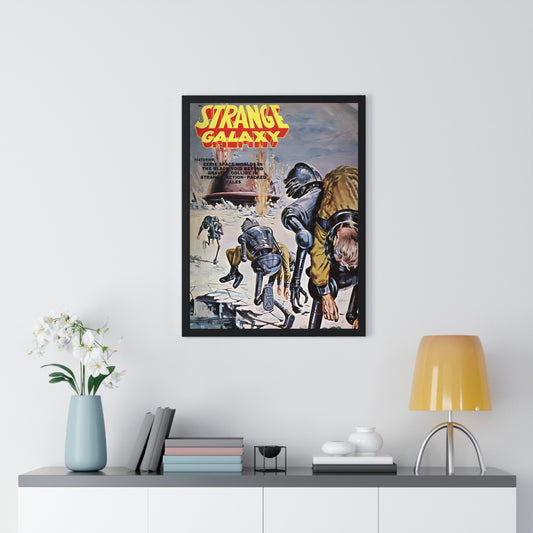 Strange Galaxy Issue 4 | Premium Framed Vertical Poster