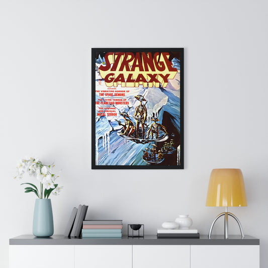 Strange Galaxy Issue 3 | Premium Framed Vertical Poster