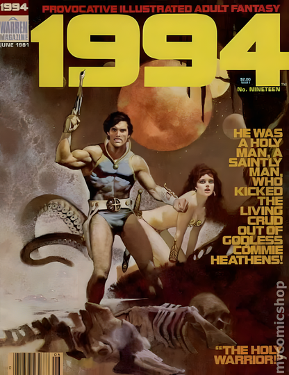 1984 Adult Fantasy Sci-Fi Comics (Re-named 1994) | Issues 1-29 | Warren Publishing