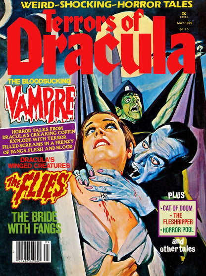 Terrors Of Dracula Horror Comic Magazine 1-8 (1979-1981) | Eerie Publications