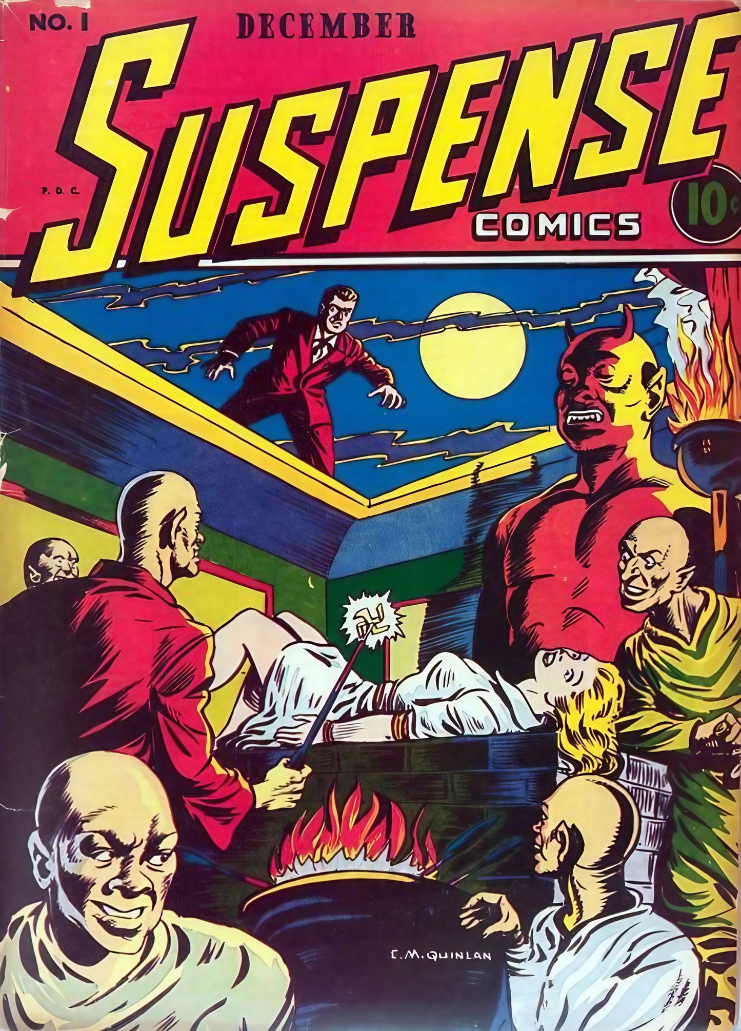 Suspense Comics Issues 1-12 (1943-1946) | Holyoke Publishing