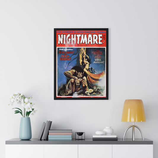 Nightmare Issue 9 | Premium Framed Vertical Poster