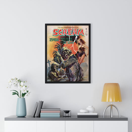Scream Issue 5 | Premium Framed Vertical Poster