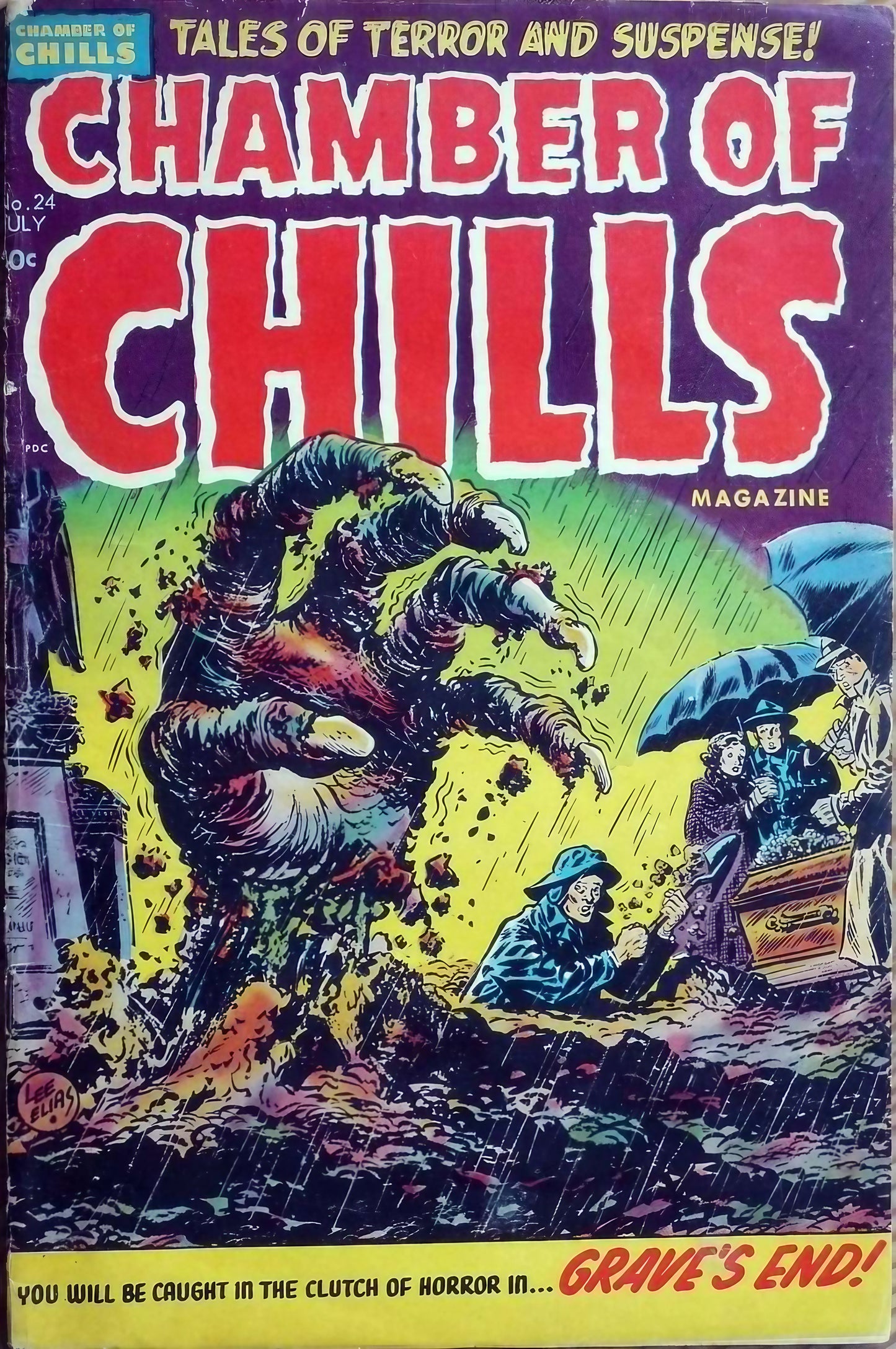 Chamber of Chills Horror Comic Issues 1-26 (1951-1954) | Harvey Comics