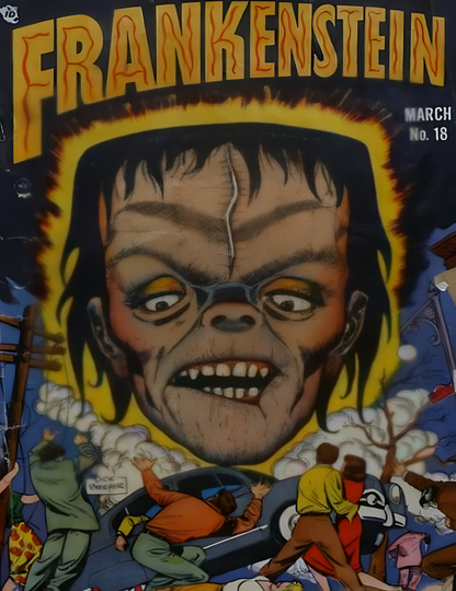 Frankenstein Issues 1-33 (1949-1954) | Prize Comics
