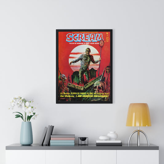 Scream Issue 9 | Premium Framed Vertical Poster