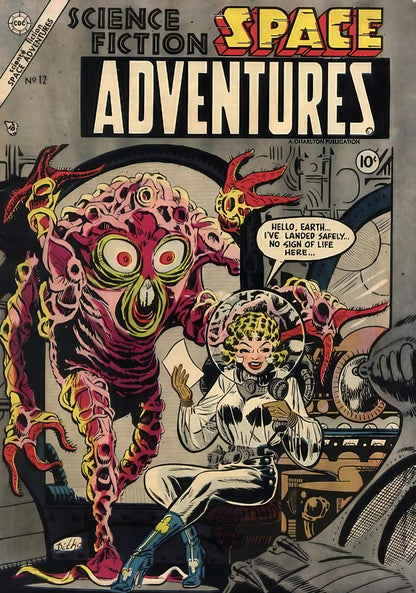 Space Adventures Sci-Fi Comics Issues 1-60 (1952-1967) | Charlton