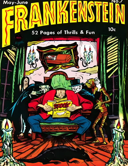 Frankenstein Issues 1-33 (1949-1954) | Prize Comics