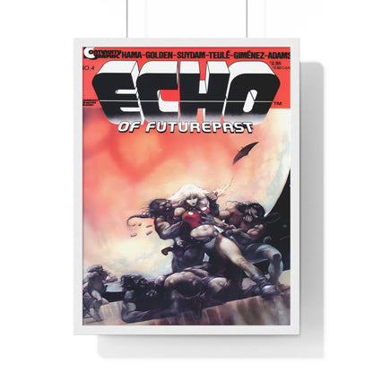 Echo Of Futurepast Issue 4 | Premium Framed Vertical Poster