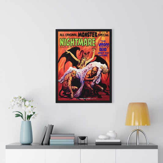 Nightmare Issue 16 | Premium Framed Vertical Poster