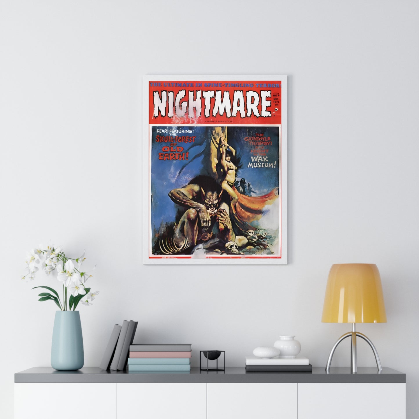 Nightmare Issue 9 | Premium Framed Vertical Poster