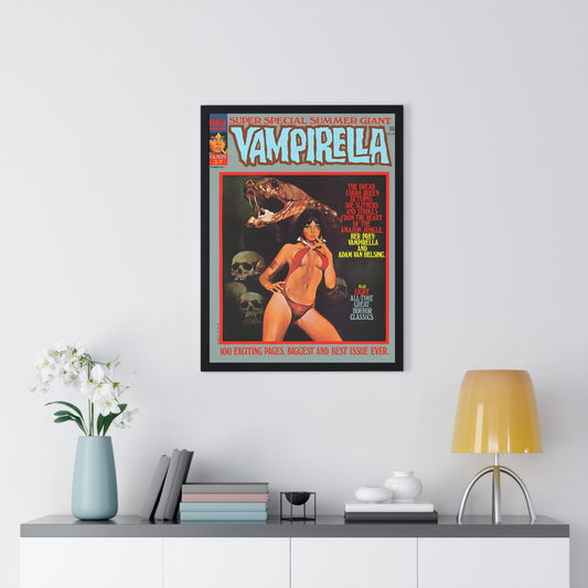 Vampirella Issue 37 | Premium Framed Vertical Poster