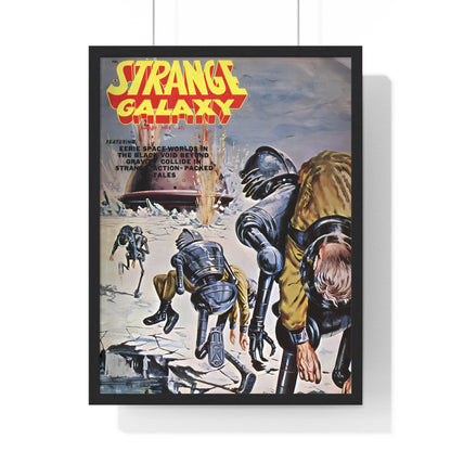 Strange Galaxy Issue 4 | Premium Framed Vertical Poster
