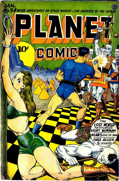 Planet Comics Sci-Fi Comics Issues 1-73 (1940-1953) | Fiction House