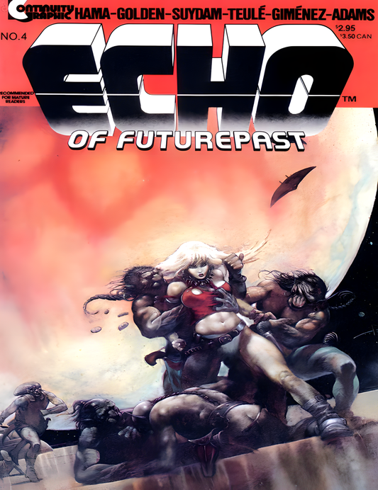 Echo of Futurepast Adult Fantasy Sci-Fi Comics (1984-1986)| Issues 1-9 | Continuity Publishing