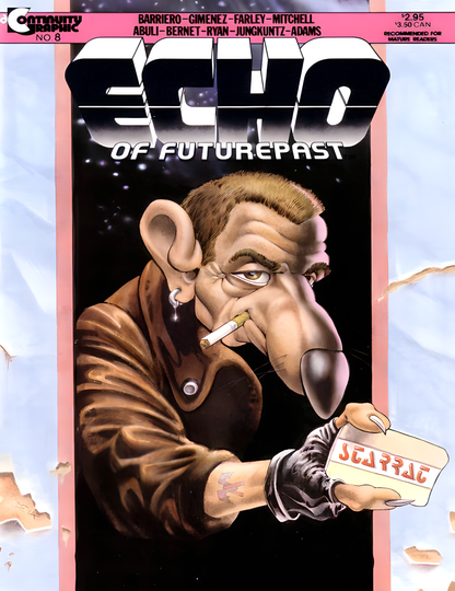 Echo of Futurepast Adult Fantasy Sci-Fi Comics (1984-1986)| Issues 1-9 | Continuity Publishing