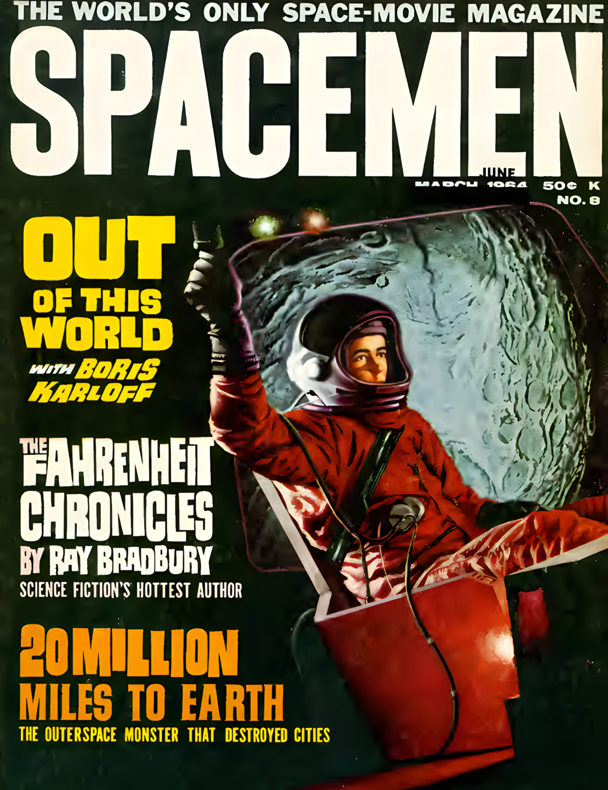 Spacemen Sci-Fi Comic Book Magazine (1961) | Issues 1-8 | Warren Publishing