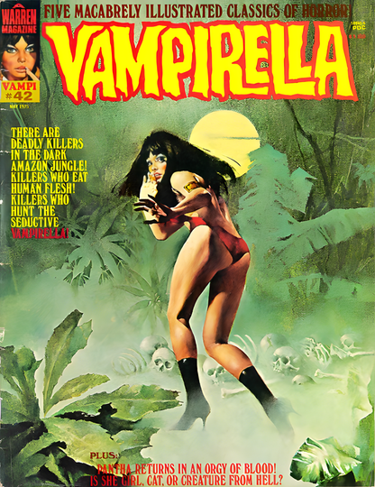 Vampirella Horror Comic Magazine (1969-1983) | Issues 1-112 | Warren Publishing